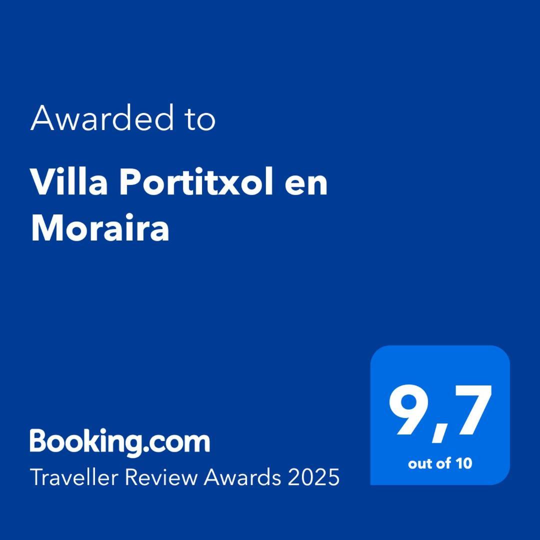 Villa Portitxol En Морайра Екстериор снимка